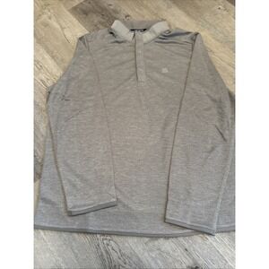 Three Sixty Six long sleeve  men's 2XL lightweight Spring‎  sweater Khaki 366